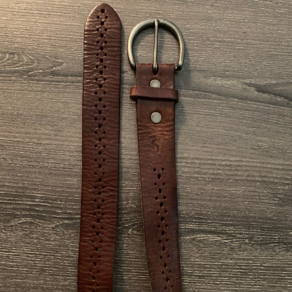 Brown Leather Belt